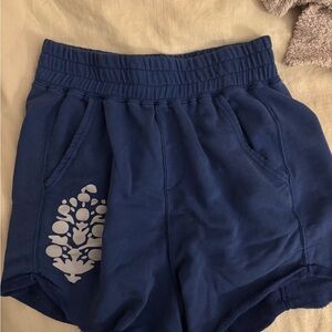 fp movement blue logo shorts!